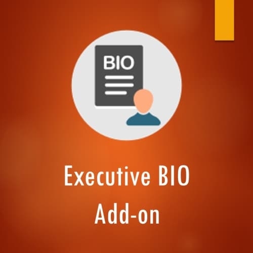 Executive Bio Add on 500x500