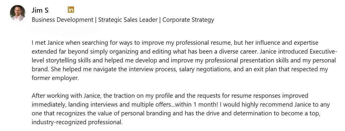 Jim S Vice President of Strategy Business Development