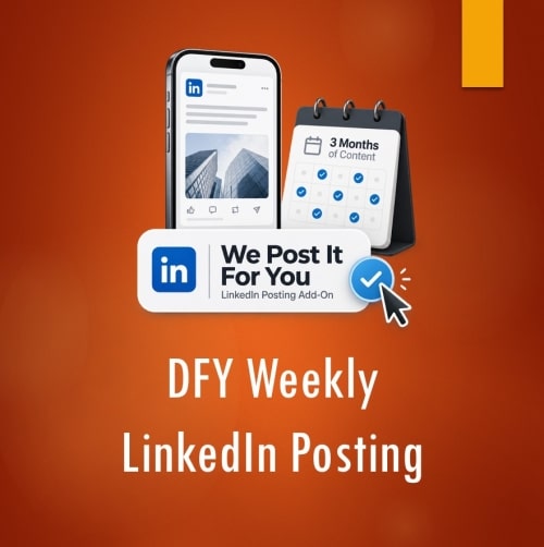 DFY LinkedIn Posting Service 500x502